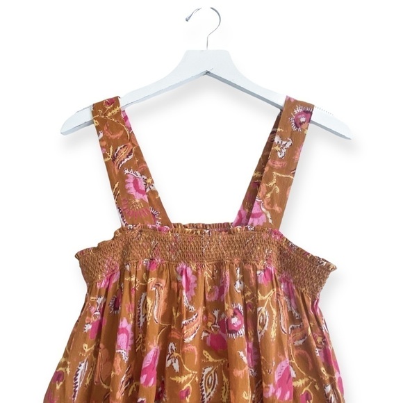 NWT Xirena Milly Floral Print Trapeze Dress, Size M - Picture 5 of 15